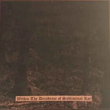 Within the Decadence of Subliminal Rot by Megalith Grave - album cover