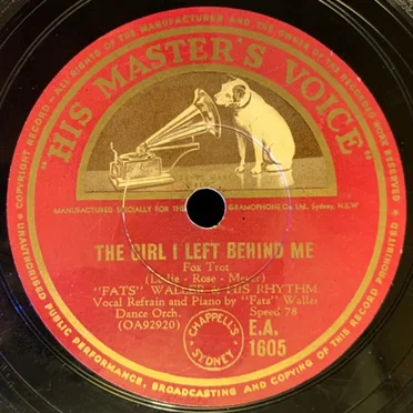 The Girl I Left Behind Me / I'm on a See-Saw