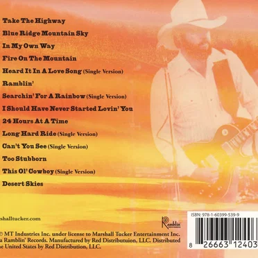 Greatest Hits by The Marshall Tucker Band - album cover