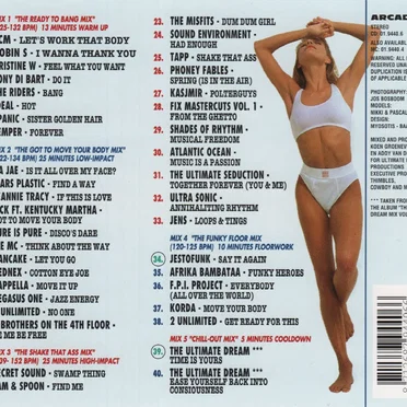 Work That Body! II The Official Workout Album! by Various Artists - album cover
