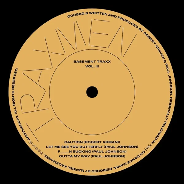 Basement Traxx Vol. III