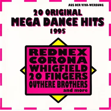 20 Original Mega Dance Hits 1995 by Various Artists - album cover