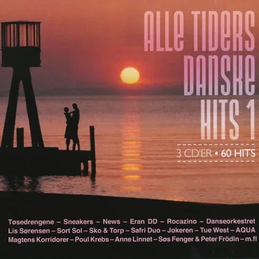 Alle tiders danske hits 1 by Various Artists - album cover