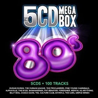 The 5CD Megabox: 80s by Various Artists - album cover