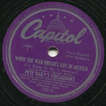When the War Breaks Out in Mexico (I’m Going to Montreal) / Circus Slide