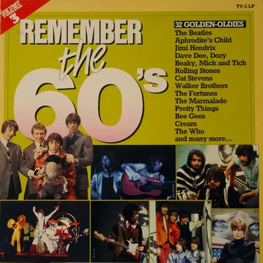 Remember the 60’s, Volume 3 by Various Artists - album cover