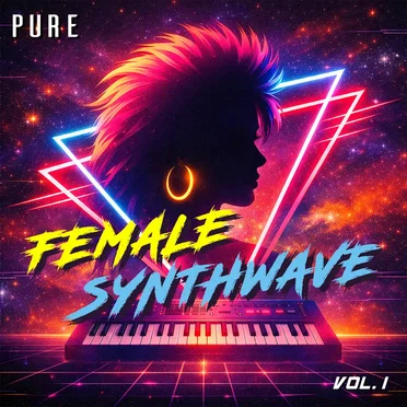 Pure Female Synthwave, Vol. 1 by Various Artists - album cover