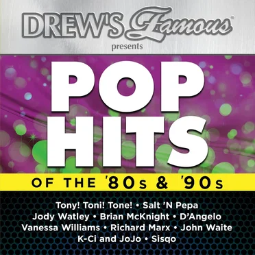 Drew’s Famous Presents Pop Hits of the 80’s & 90’s by Various Artists - album cover