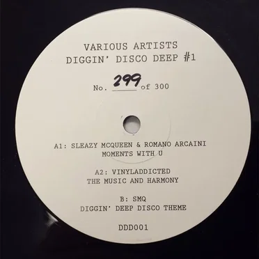 Diggin' Disco Deep #1 by Various Artists - album cover
