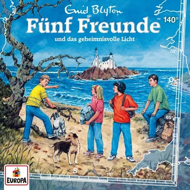 Fünf Freunde, Episode 140: und das geheimnisvolle Licht by Enid Blyton - album cover