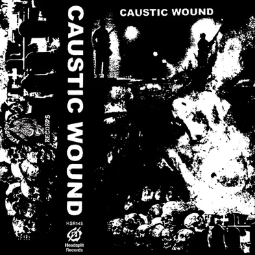 Grinding Terror by Caustic Wound - album cover