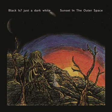 Sunset in the Outer Space