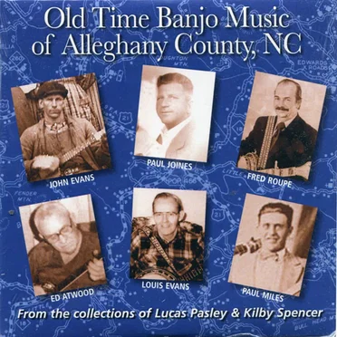 Old Time Banjo Music of Alleghany County, NC by Various Artists - album cover