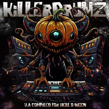 Killerdrumz Hvlloween compilv†iøn #04 by Various Artists - album cover