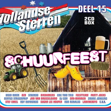 Hollandse sterren, deel 15: Schuurfeest by Various Artists - album cover