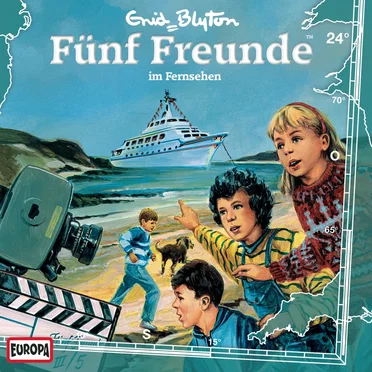 Fünf Freunde, Episode 24: im Fernsehen by Enid Blyton - album cover