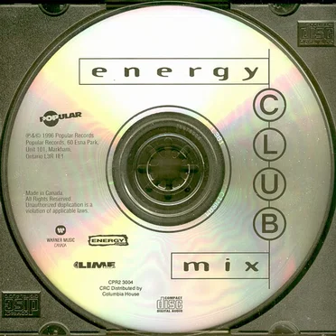 Energy Club Mix by Various Artists - album cover