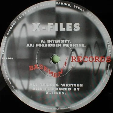 Intensity / Forbidden Medicine by X-Files - album cover