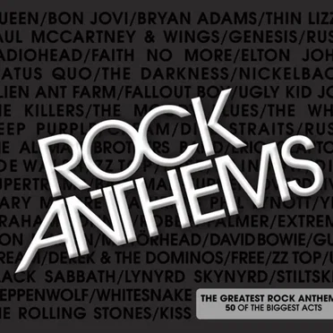 Rock Anthems by Various Artists - album cover