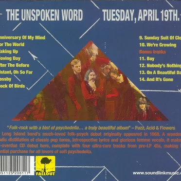 Tuesday, April 19th. by The Unspoken Word - album cover