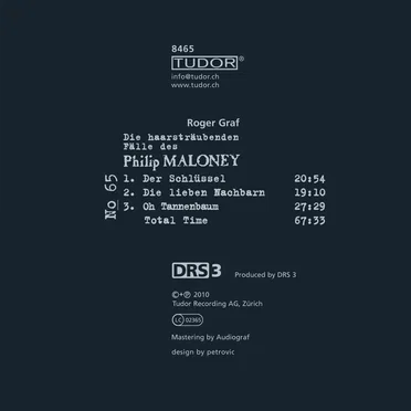 Die haarsträubenden Fälle des Philip Maloney, N° 65 by Roger Graf - album cover