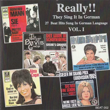 Really!! They Sing It in German, Volume I by Various Artists - album cover