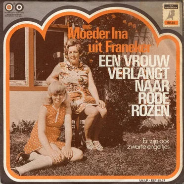 Een vrouw verlangt naar rode rozen