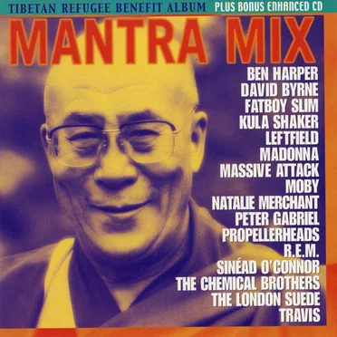 Mantra Mix (Tibetan Refugee Benefit album) by Various Artists - album cover