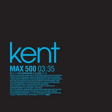 Max 500 by Kent - album cover