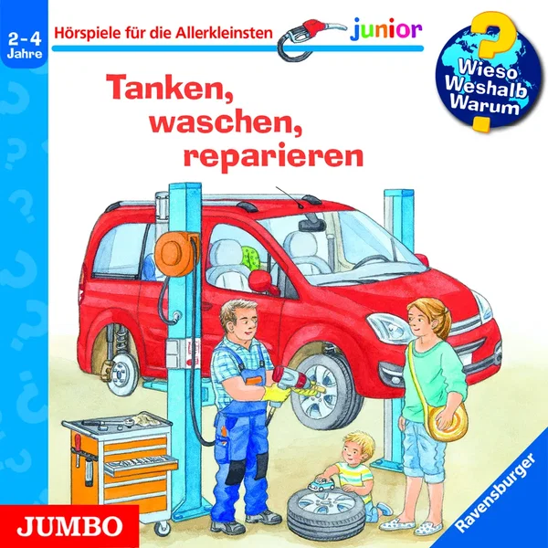 Tanken, waschen, reparieren