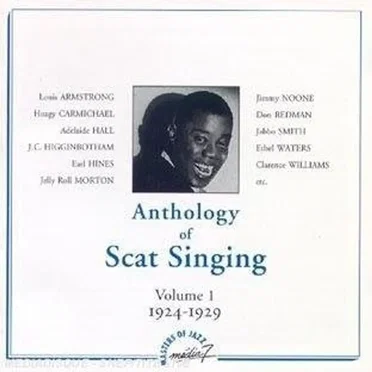 Anthology of Scat Singing, Volume 1 - 1924-1929 by Various Artists - album cover