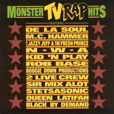 Monster TV Rap Hits by Various Artists - album cover