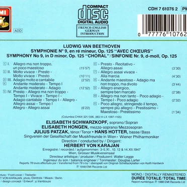 Symphony no. 9 “Choral”