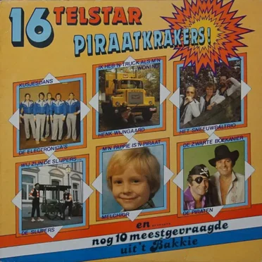 16 Telstar piraatkrakers by Various Artists - album cover