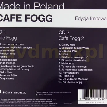 CafeFogg / CafeFogg 2 by Various Artists - album cover