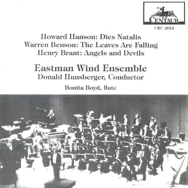 Hanson: Dies Natalis / Benson: The Leaves Are Falling / Brant: Angels and Devils