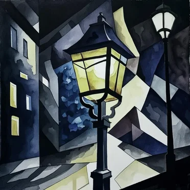 The Old Streetlamp