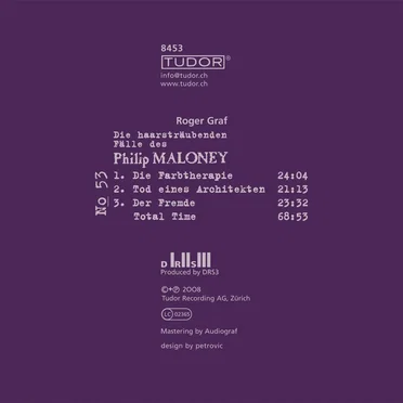 Die haarsträubenden Fälle des Philip Maloney, N° 53 by Roger Graf - album cover