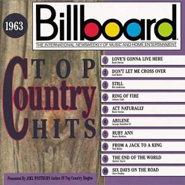Billboard Top Country Hits: 1963 by Various Artists - album cover