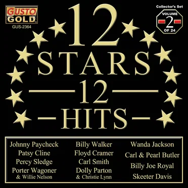 12 Stars - 12 Hits, Volume 2 by Various Artists - album cover