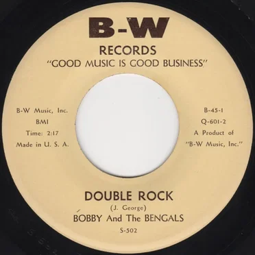 Double Rock / No Parking! by Bobby and the Bengals - album cover