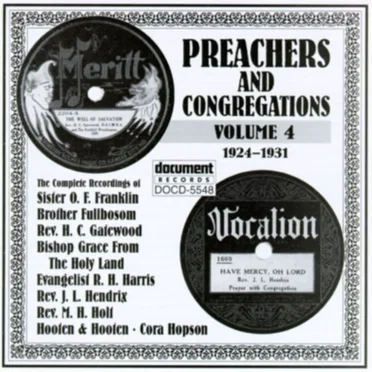 Preachers and Congregations, Vol. 4: (1924-1931) by Various Artists - album cover