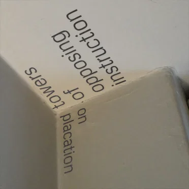 on placation by towers of opposing instruction - album cover