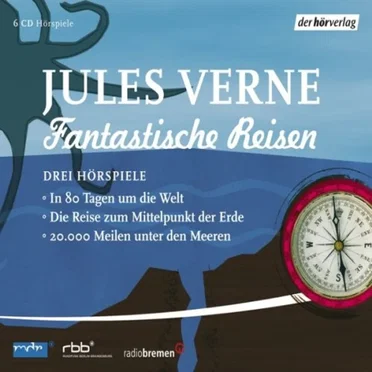 Fantastische Reisen. Drei Hörspiele by Jules Verne - album cover