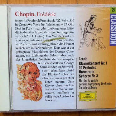 Piano Concerto No. 1 / 10 Preludes / Bacarolle / Scherzo no. 3