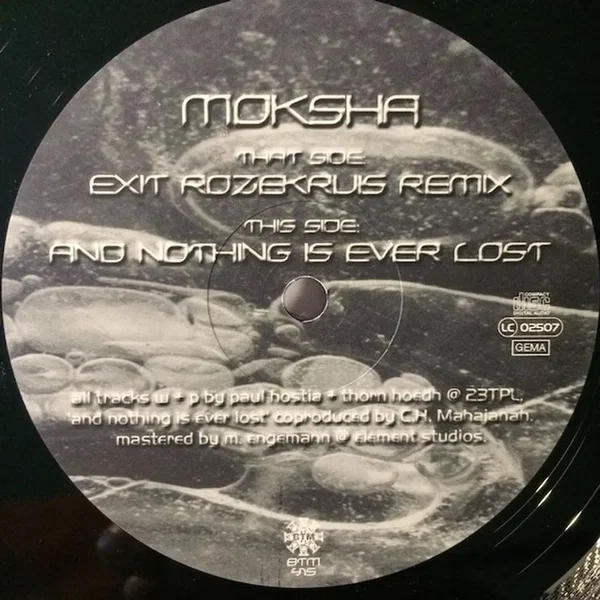 And Nothing Is Ever Lost / Exit Rozekruis (Remix)