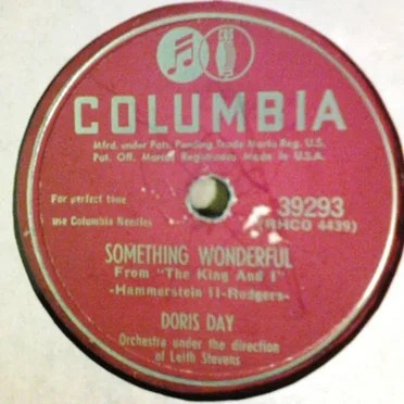 Something Wonderful / We Kissed in a Shadow