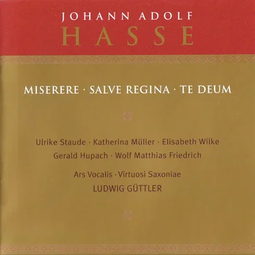 Miserere / Salve Regina / Te Deum