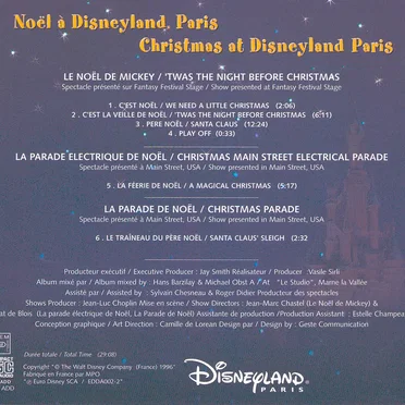 Noël à Disneyland Paris / Christmas at Disneyland Paris by Various Artists - album cover