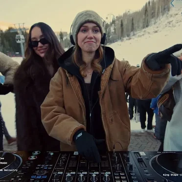 mixing dance music on the mountain by MAYV - album cover